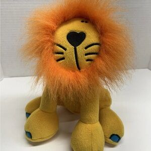 Bang on the Door Lion  Plush Soft Toy Sitting Musical Baby plays Lullaby